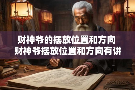 财神爷的摆放位置和方向 财神爷摆放位置和方向有讲究 财神爷的摆放位置和方向 财神爷摆放位置和方向有讲究