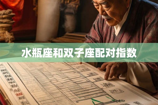 水瓶座和双子座配对指数 水瓶座和双子座配对指数