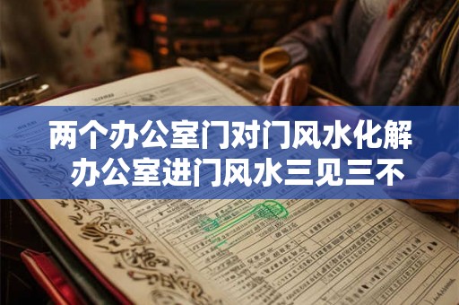 两个办公室门对门风水化解  办公室进门风水三见三不见