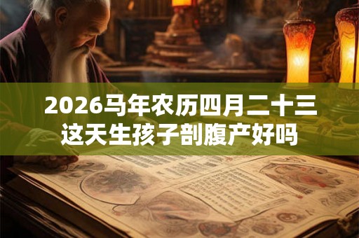 2026马年农历四月二十三这天生孩子剖腹产好吗