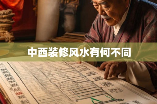 中西装修风水有何不同