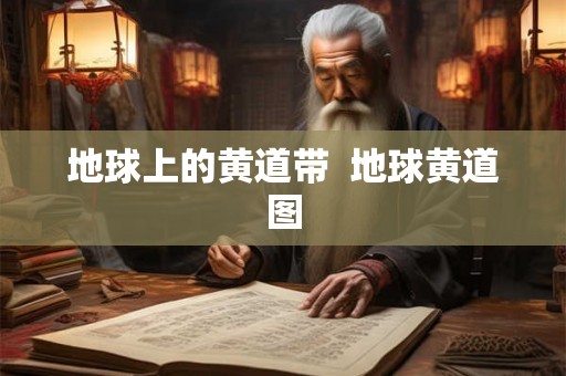 地球上的黄道带 地球黄道图 地球上的黄道带 地球黄道图