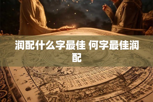 润配什么字最佳 何字最佳润配 润配什么字最佳 何字最佳润配