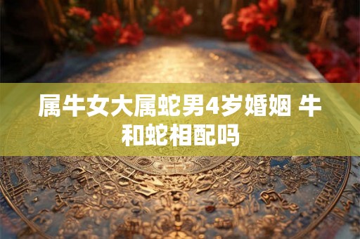 属牛女大属蛇男4岁婚姻 牛和蛇相配吗