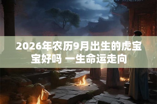 2026年农历9月出生的虎宝宝好吗 一生命运走向