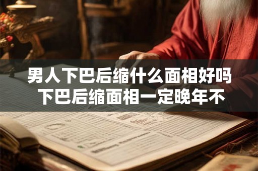 男人下巴后缩什么面相好吗 下巴后缩面相一定晚年不好吗