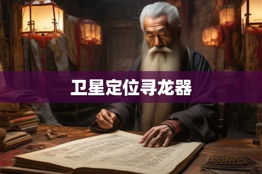 卫星定位寻龙器