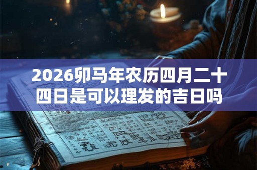 2026卯马年农历四月二十四日是可以理发的吉日吗 2026卯马年农历四月二十四日是可以理发的吉日吗