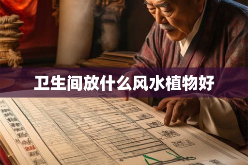 卫生间放什么风水植物好