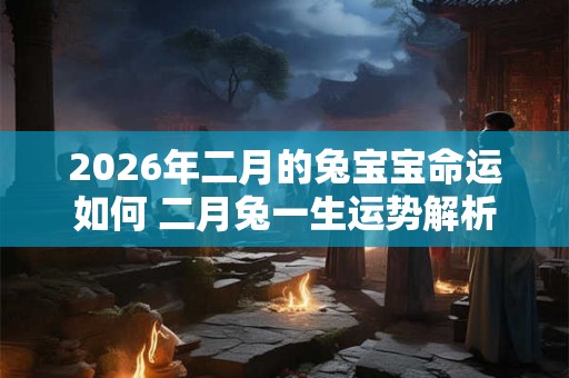 2026年二月的兔宝宝命运如何 二月兔一生运势解析
