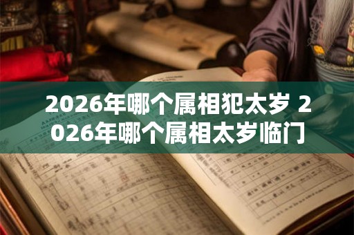 2026年哪个属相犯太岁 2026年哪个属相太岁临门 2026年哪个属相犯太岁 2026年哪个属相太岁临门