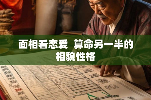 面相看恋爱  算命另一半的相貌性格