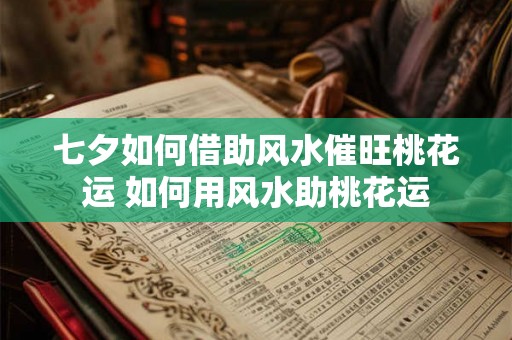 七夕如何借助风水催旺桃花运 如何用风水助桃花运