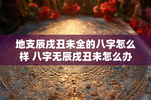 地支辰戌丑未全的八字怎么样 八字无辰戌丑未怎么办