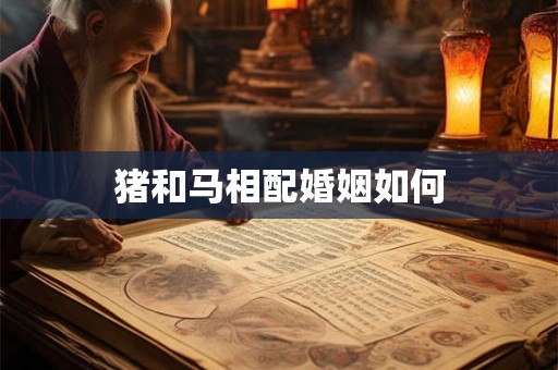 猪和马相配婚姻如何 猪和马相配婚姻如何