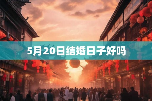 5月20日结婚日子好吗
