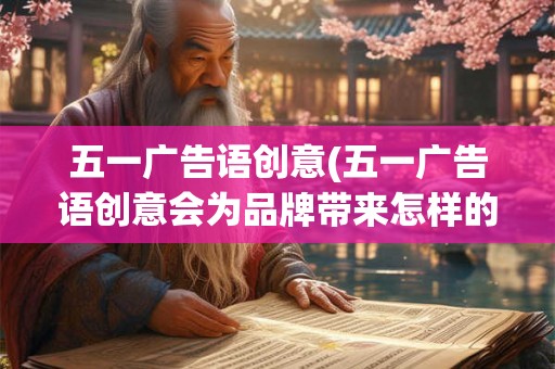 五一广告语创意(五一广告语创意会为品牌带来怎样的影响和效果)