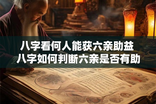 八字看何人能获六亲助益 八字如何判断六亲是否有助益 八字看何人能获六亲助益 八字如何判断六亲是否有助益