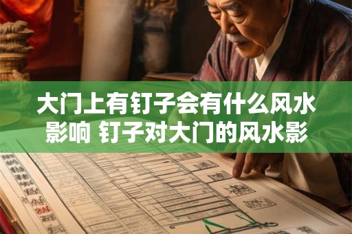 大门上有钉子会有什么风水影响 钉子对大门的风水影响 大门上有钉子会有什么风水影响 钉子对大门的风水影响