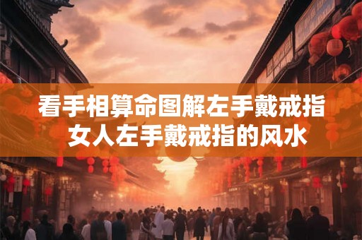 看手相算命图解左手戴戒指  女人左手戴戒指的风水