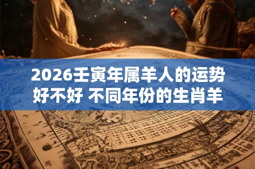 2026壬寅年属羊人的运势好不好 不同年份的生肖羊 2026壬寅年属羊人的运势好不好 不同年份的生肖羊