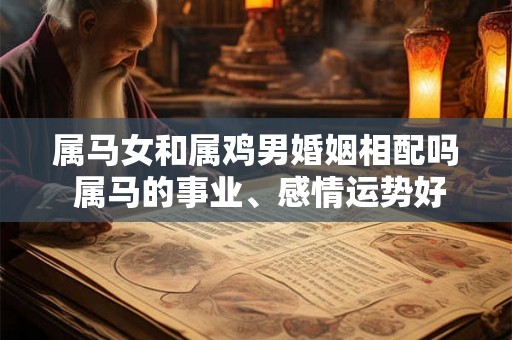 属马女和属鸡男婚姻相配吗 属马的事业、感情运势好吗 属马女和属鸡男婚姻相配吗 属马的事业、感情运势好吗