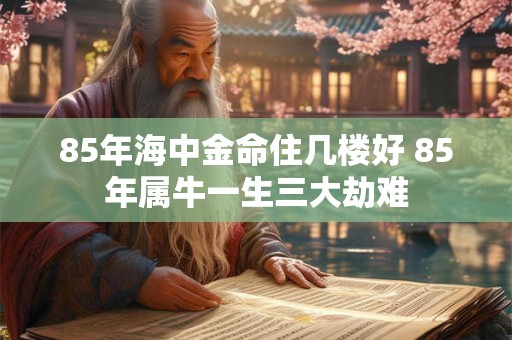 85年海中金命住几楼好 85年属牛一生三大劫难 85年海中金命住几楼好 85年属牛一生三大劫难