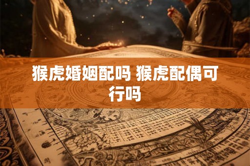 猴虎婚姻配吗 猴虎配偶可行吗