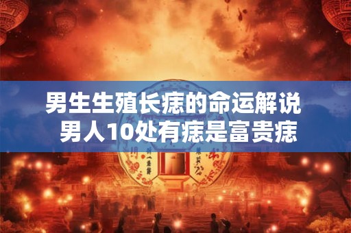 男生生殖长痣的命运解说  男人10处有痣是富贵痣