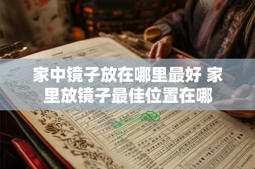 家中镜子放在哪里最好 家里放镜子最佳位置在哪