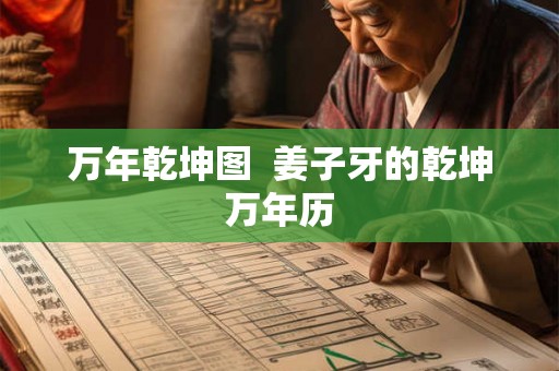 万年乾坤图  姜子牙的乾坤万年历