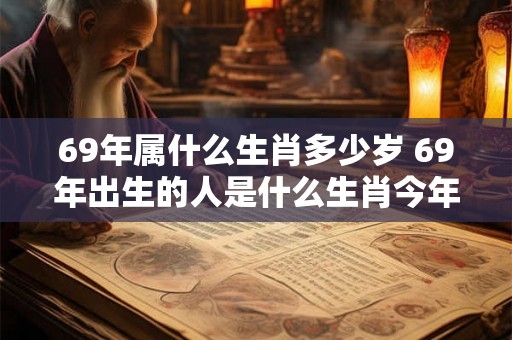 69年属什么生肖多少岁 69年出生的人是什么生肖今年几岁 69年属什么生肖多少岁 69年出生的人是什么生肖今年几岁