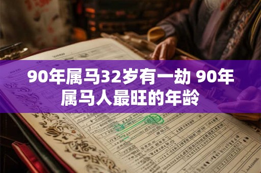 90年属马32岁有一劫 90年属马人最旺的年龄 90年属马32岁有一劫 90年属马人最旺的年龄