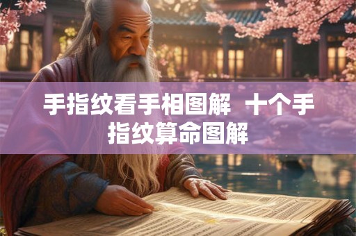 手指纹看手相图解  十个手指纹算命图解