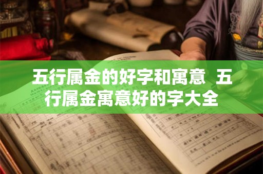 五行属金的好字和寓意  五行属金寓意好的字大全