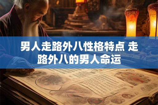 男人走路外八性格特点 走路外八的男人命运