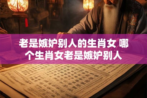 老是嫉妒别人的生肖女 哪个生肖女老是嫉妒别人