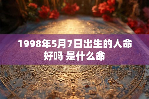 1998年5月7日出生的人命好吗 是什么命