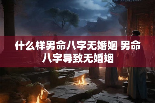 什么样男命八字无婚姻 男命八字导致无婚姻