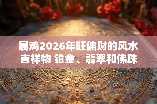 属鸡2026年旺偏财的风水吉祥物 铂金、翡翠和佛珠