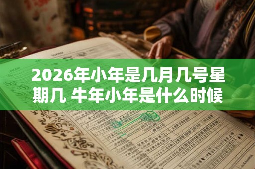 2026年小年是几月几号星期几 牛年小年是什么时候