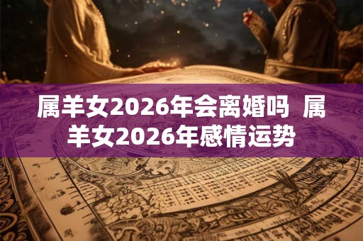 属羊女2026年会离婚吗  属羊女2026年感情运势