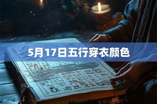 5月17日五行穿衣颜色