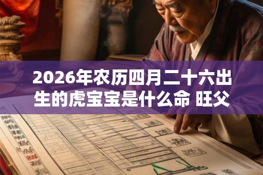 2026年农历四月二十六出生的虎宝宝是什么命 旺父母吗