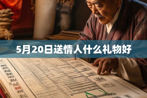 5月20日送情人什么礼物好