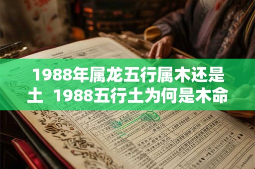 1988年属龙五行属木还是土  1988五行土为何是木命