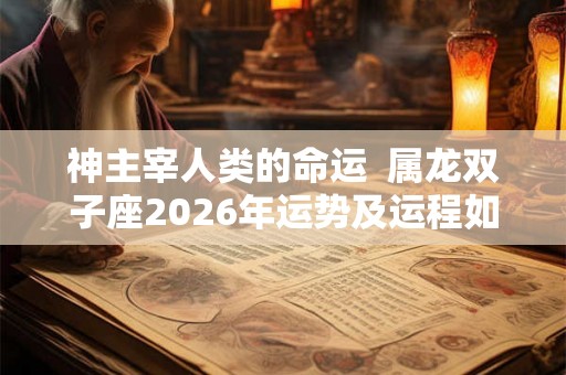 神主宰人类的命运  属龙双子座2026年运势及运程如何