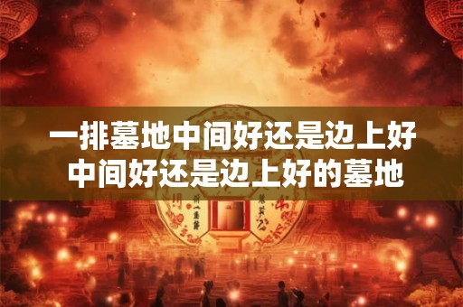 一排墓地中间好还是边上好 中间好还是边上好的墓地