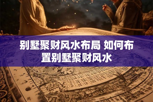 别墅聚财风水布局 如何布置别墅聚财风水