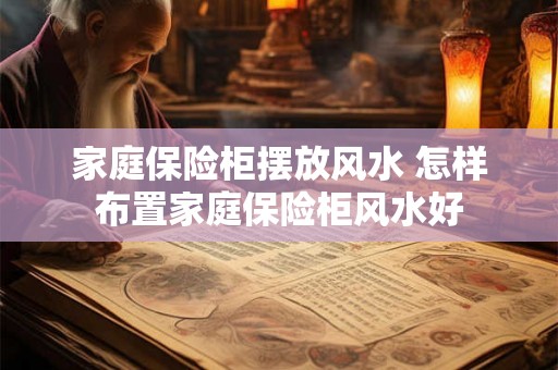 家庭保险柜摆放风水 怎样布置家庭保险柜风水好